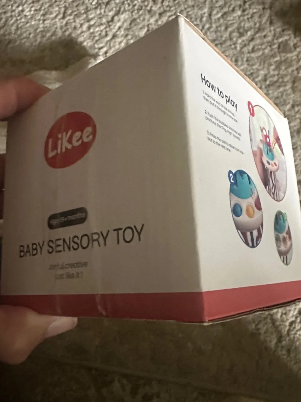 Baby Sensory Toy NEW In box Blue